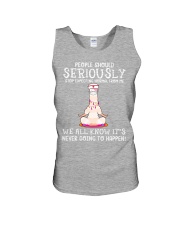 People should seriously Unisex Tank tile