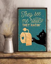 THEY SEE ME ROLLIN THEY HATIN 11x17 Poster lifestyle-poster-3