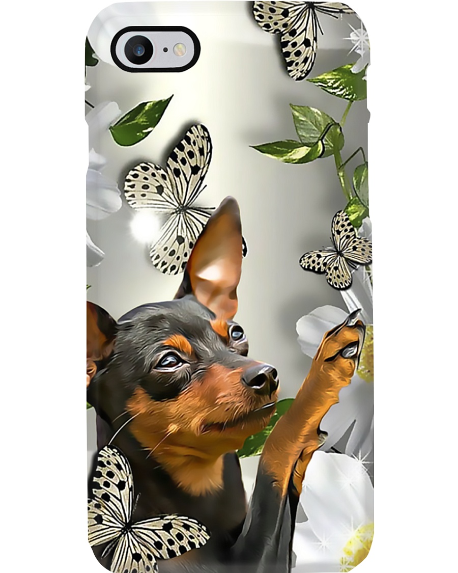 Dog Phone Case - miniature pinscher Phone Case