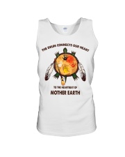 The drum connects our heart Unisex Tank tile