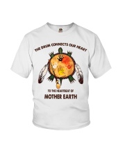 The drum connects our heart Youth T-Shirt tile