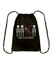 dare to be yourself Drawstring Bag tile