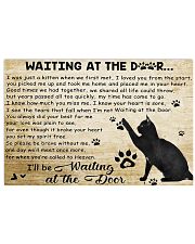 Waiting at the door 17x11 Poster front