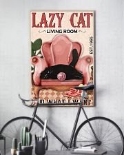 Lazy cat living room 11x17 Poster lifestyle-poster-7