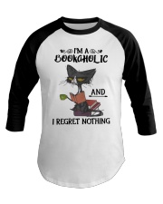 I'm a bookaholic Baseball Tee tile
