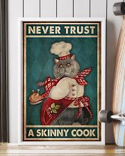 never trust a skinny cook 11x17 Poster lifestyle-poster-4