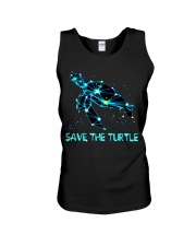 Turtles galaxy Unisex Tank tile