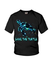 Turtles galaxy Youth T-Shirt tile