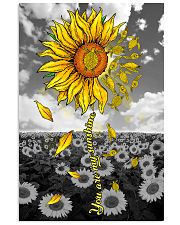 TURTLE SUNFLOWER 11x17 Poster front