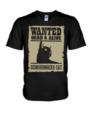 Wanted dead and alive V-Neck T-Shirt tile