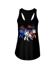 Turtle America 3 Ladies Flowy Tank tile