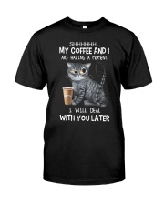 My Coffee and Classic T-Shirt front