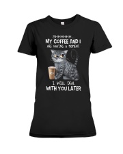 My Coffee and Premium Fit Ladies Tee tile