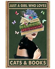 who loves cas and books 11x17 Poster front