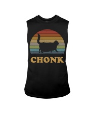 black cat chonk Sleeveless Tee tile