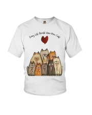Every life should have nine cats Youth T-Shirt tile