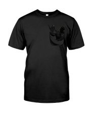 black cat bag Premium Fit Mens Tee tile