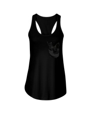 black cat bag Ladies Flowy Tank tile
