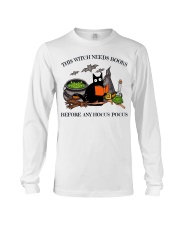 this witch needs books Long Sleeve Tee tile