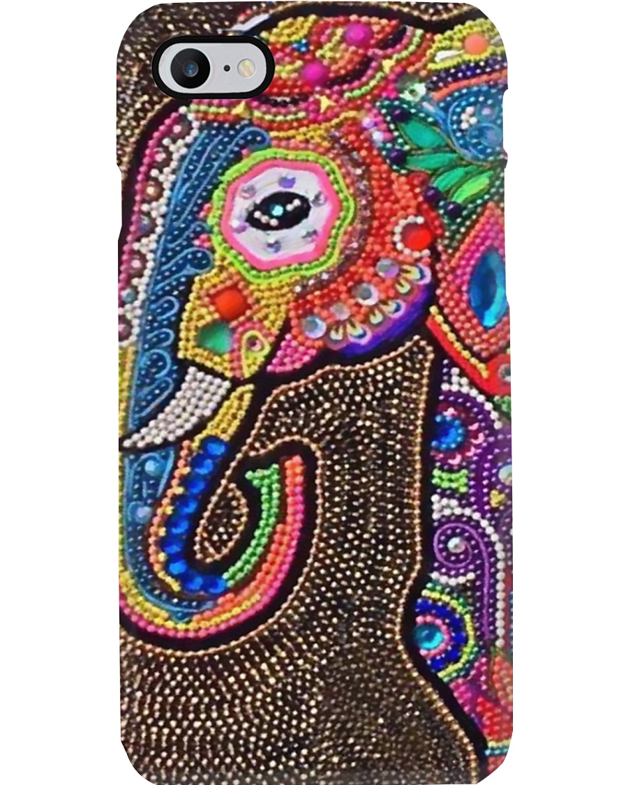 Phone Case - Elephant Beaded Phone Case