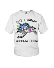 WHO LOVES TURTLE Youth T-Shirt tile