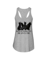 Driving my husband crazy Ladies Flowy Tank tile