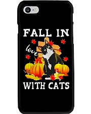 Fall in with cats Phone Case tile