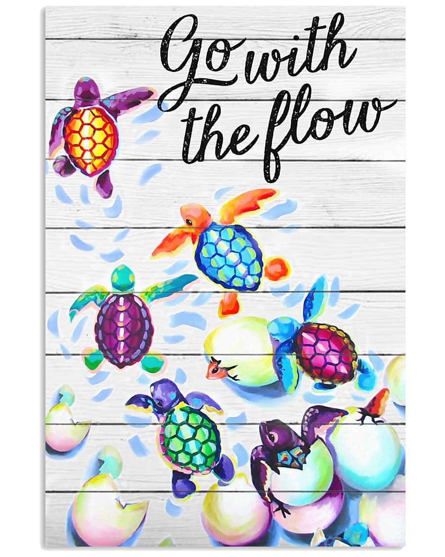 Go with the flow 11x17 Poster