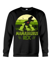 Vintage Retro 3 Kids Mamasaurus Lover Crewneck Sweatshirt tile