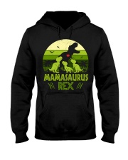 Vintage Retro 3 Kids Mamasaurus Lover Hooded Sweatshirt tile