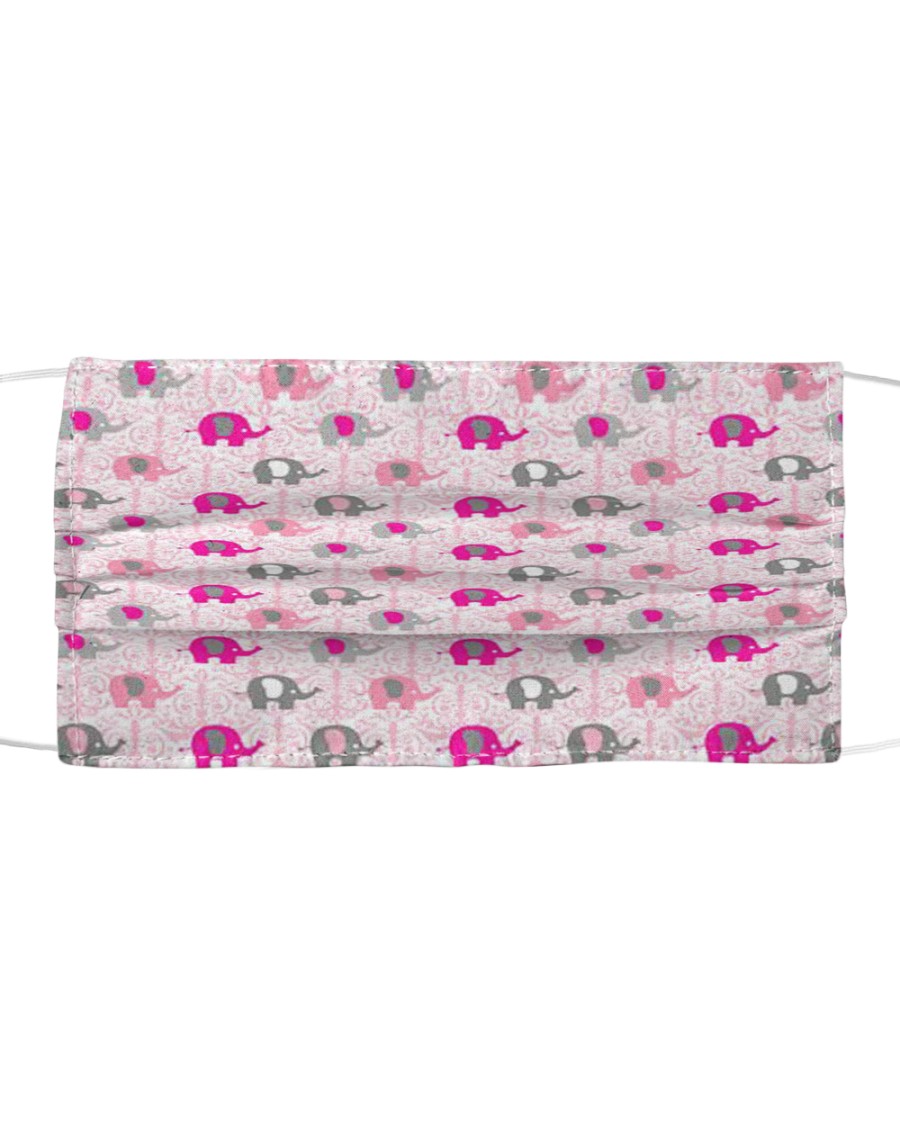 Elephant Face 2989 Cloth face mask