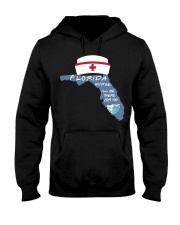 florida -nurse Hooded Sweatshirt tile