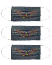 Butterfly21 Orders ship within 3 to 5 business day Cloth Face Mask - 3 Pack front