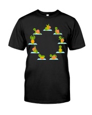Sea Turtles yoga Premium Fit Mens Tee tile