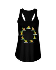 Sea Turtles yoga Ladies Flowy Tank tile