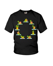 Sea Turtles yoga Youth T-Shirt tile
