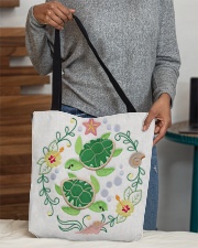 Turtle lady All-Over Tote All-over Tote aos-all-over-tote-lifestyle-front-10