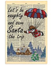 Let is be naughty an save santa the trip 11x17 Poster front