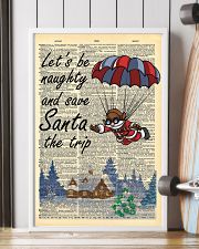 Let is be naughty an save santa the trip 11x17 Poster lifestyle-poster-4