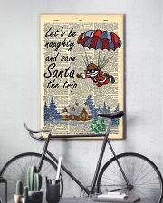 Let is be naughty an save santa the trip 11x17 Poster lifestyle-poster-7
