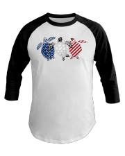 Turtle America 4 Baseball Tee tile