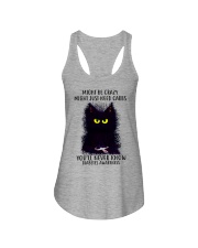 Might be crazy Ladies Flowy Tank tile