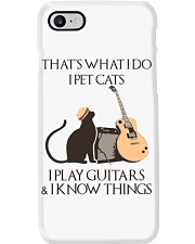 That is what i do i pet cats Phone Case tile