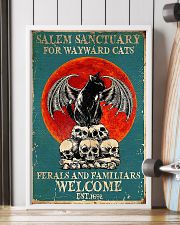 Cat welcome 11x17 Poster lifestyle-poster-4
