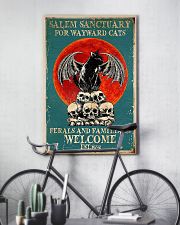Cat welcome 11x17 Poster lifestyle-poster-7
