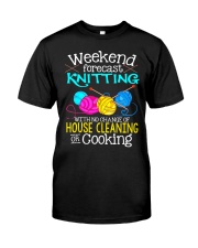 knitting cooking Classic T-Shirt front