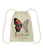 Autism Mom Drawstring Bag tile