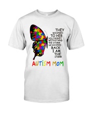 Autism Mom Classic T-Shirt front