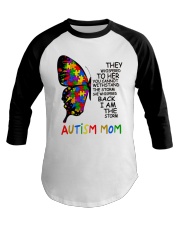 Autism Mom Baseball Tee tile