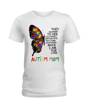 Autism Mom Ladies T-Shirt tile